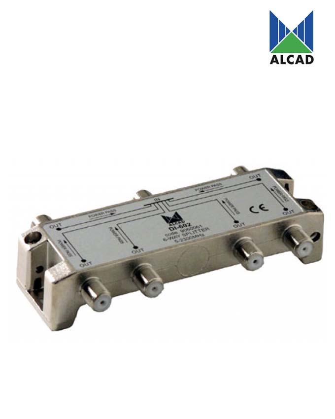 Alcad DI-602 6-Way Splitter